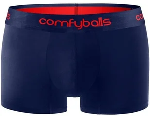 ComfyBalls COMFYBALLS bokserki do biegania REGULAR PERFORMANCE granatowo-czerwone - Bielizna sportowa męska - miniaturka - grafika 2