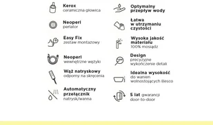 PMD Piramida Bateria wannowa wolnostojąca ILLUSION II, złoty BW-DIII-ZL BW-DIII-ZL - Baterie wannowe i prysznicowe - miniaturka - grafika 4