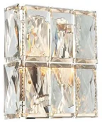 Lampy ścienne - Orlicki Design Kinkiet 2 punktowy kryształowy Intero parette gold złoty - Intero parette gold - miniaturka - grafika 1