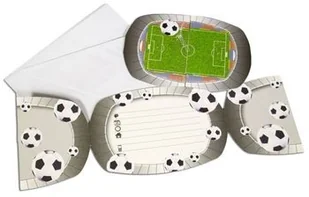CREATIVE zaproszenie na urodziny z motywem stadionu piłkarskiego, A, wielokolorowy - Kartki okolicznościowe i zaproszenia - miniaturka - grafika 2