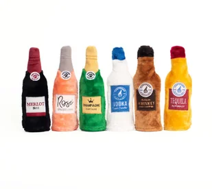 Zippy Paws ZIPPY PAWS Pluszowy pokrowiec na butelkę TEQUILA - Zabawki dla psów - miniaturka - grafika 3