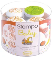 Zabawki kreatywne - Aladine Stempelki, pojazdy, 4 sztuki - miniaturka - grafika 1