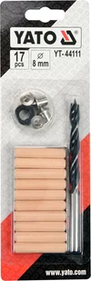 Yato ZESTAW DO POŁĄCZEŃ KOŁKOWYCH FI 8 MM YT-44111 YATO ZYSKAJ RABAT 30 ZŁ YT-44111 - Inne mocowania - miniaturka - grafika 2