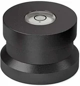 Akcesoria do MP3 - DynaVox Dynavox Single Puck ASP3, adapter z aluminium do pojedynczej płyty dźwiękowej 45, wbudowana poziomica do regulacji gramofonu, czarny 207673 - miniaturka - grafika 1