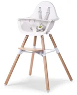 Krzesełka do karmienia - Childhome Evolu 2w1 Biały - miniaturka - grafika 1
