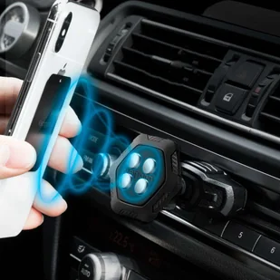 Spigen Uniwersalny uchwyt samochodowy magnetyczny QS24 Magnetic CD Car do slotu CD Black 000CG21944 - Uchwyty samochodowe do telefonów Spigen Uniwersalny uchwyt samochodowy magnetyczny QS24 Magnetic CD Car do slotu CD Black 000CG21944 - Uchwyty samochodowe do telefonów - miniaturka - grafika 2