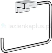 Wieszaki łazienkowe - Hansgrohe AddStoris wieszak na ręcznik chrom 41754000 - miniaturka - grafika 1