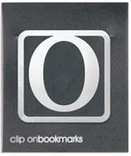 Zakładki do książek - IF Metalowa zakładka Litera O Clip-on - miniaturka - grafika 1
