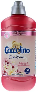 Coccolino Unilever Creations Tuberose & Vanilla Flower Płyn do płukania tkanin koncentrat 1450 ml 58 prań) - Środki do prania - miniaturka - grafika 2