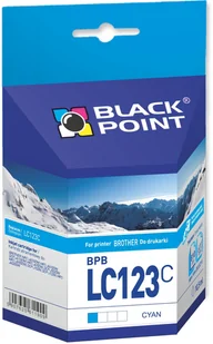 Black Point BPBLC123C zamiennik Brother LC123C - Tusze zamienniki - miniaturka - grafika 2