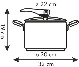 Tescoma Szybkowar MAGNUM 5,0 l 701150.00 - Garnki - miniaturka - grafika 2