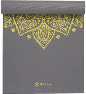 Gaiam Mata do jogi dwustronna Citron 6 mm 61333 - Gaiam 28196-uniw - Maty do jogi - miniaturka - grafika 2