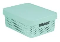 CURVER CURVER INFINITY 11L Pudełko do przechowywania 36 x 14 x 27 cm miętowe 04753-Q29 - Pudła i pojemniki do przechowywania - miniaturka - grafika 4