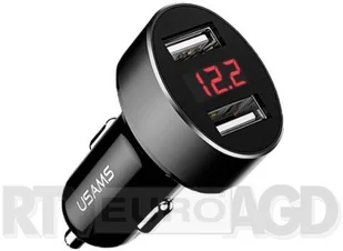 Usams Ładowarka  samochodowa czarny CC45GC01 US-CC045 63906-uniw - Ładowarki samochodowe - miniaturka - grafika 3