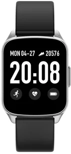 Gino Rossi SW009-5 Czarno-srebrny - Smartwatch - miniaturka - grafika 2