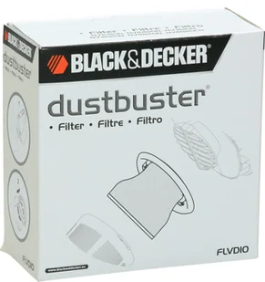 Black&Decker CZARNY DECKER filtr odpylacza pasuje do NV2410N, NV2420N, NV3610N, NV3620N, NV4820N i NV4820CN FLVD10-XJ - Akcesoria do odkurzaczy - miniaturka - grafika 2
