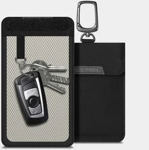 Spigen Antykradzieżowe etui na kluczyk Klatka Faradaya Spigen RFID blokada sygnału Black AFA03754 - Etui na klucze - miniaturka - grafika 10
