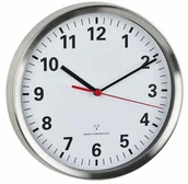 Zegary - TFA Dostmann Cicha praca Sweep mechanizm zegarowy bez ticken 60.3529.02  ścienny zegar radiowy z 60.3529.02 - miniaturka - grafika 1