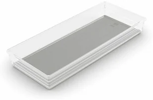 Kiss KIS 6075800 0516 02 sistemo pudełko do przechowywania z tworzywa sztucznego przezroczysty/szary 15 x 37,5 x 5 cm 6075800 0516 02 - Pudła i pojemniki do przechowywania - miniaturka - grafika 2