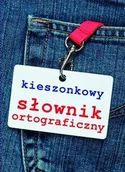 Słowniki języka polskiego - Olesiejuk Sp. z o.o. Jerzy Podracki Kieszonkowy słownik ortograficzny - miniaturka - grafika 1