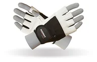 Rękawice do ćwiczeń - MADMAX madmax Fitness rękawiczki rękawiczki Gym podnoszenie ciężarów rękawice Unisex Bodybuilding Workout Sports Training, biały, l MFG-444-WHT-L - miniaturka - grafika 1