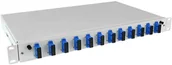 Pozostałe akcesoria sieciowe - Przełącznica światłowodowa 19" 1U 12xSC/UPC Duplex wysuwana wyposażona PS 19" 1U SC 12 Duplex wysuwana wyposażona - miniaturka - grafika 1