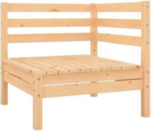 vidaXL 11-cz. zestaw wypoczynkowy do ogrodu, lite drewno sosnowe - Meble ogrodowe - miniaturka - grafika 3