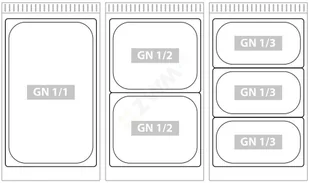 Stalgast bemar elektryczny nastawny GN 1/1 400 9720000 - Inne urządzenia gastronomiczne - miniaturka - grafika 2