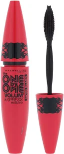 Maybelline The ONE by ONE VOLUM' EXPRESS MASCARA - Pogrubiający tusz do rzęs - SATIN BLACK MAY2921 - Tusze do rzęs - miniaturka - grafika 2