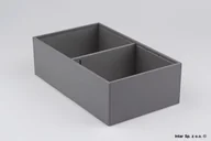 Meble modułowe i akcesoria - Blum Rama do szuflady AMBIA-LINE, ZC7F400RSP, L-400 mm, S-218 mm, Wys. F, Antracyt matowy, 318772 - miniaturka - grafika 1