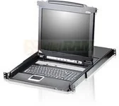 Przełączniki KVM - Aten CL5708N-ATA-2XK06SG 8 Port 19" LCD KVMP Switch CL5708N-ATA-2XK06SG - miniaturka - grafika 1
